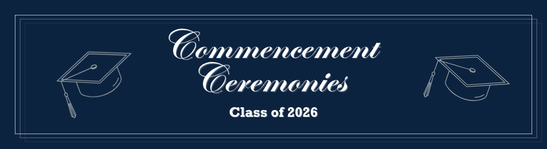 Navy Blue Stripes Graduation Program (1)