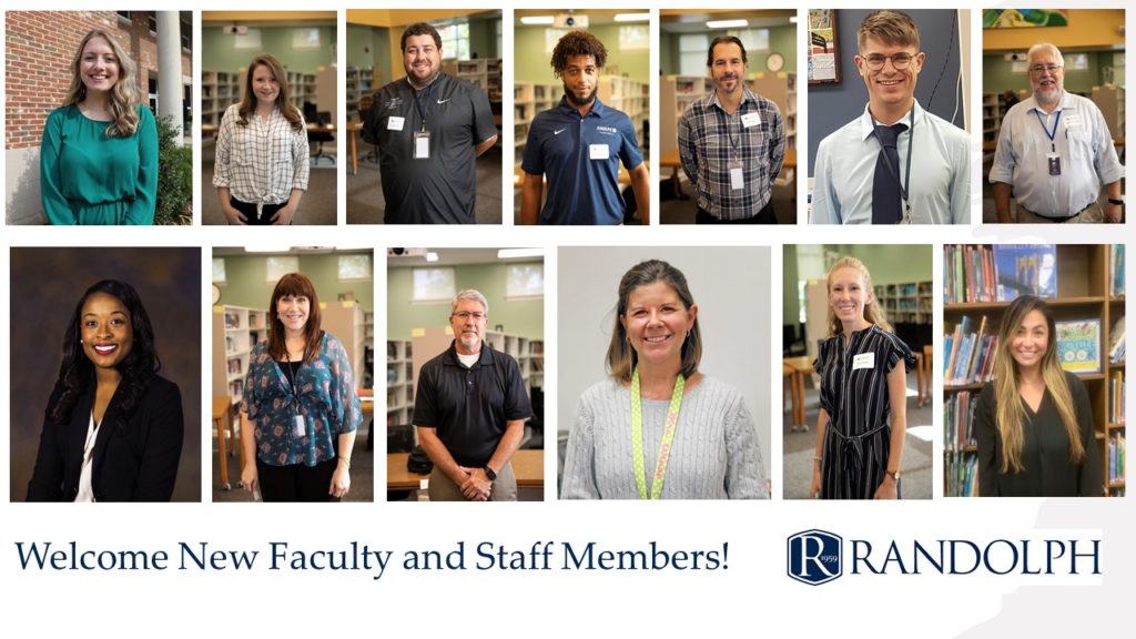 New Year, New Faculty and Staff Members on Campus • Randolph School